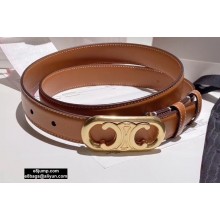 Celine Width 2.5cm Medium Maillon Triomphe Belt C11