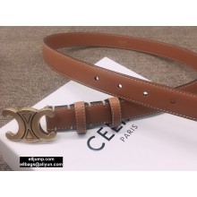 Celine Width 2.5cm Triomphe Belt C03