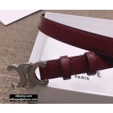 Celine Width 2.5cm Triomphe Belt C06
