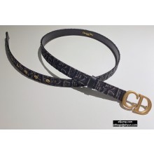 Dior Width 2cm Belt D12