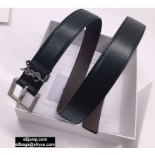 Saint Laurent Width 3cm Belt YSL01