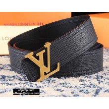 Louis Vuitton Width 4cm LV Initiales Belt LV05