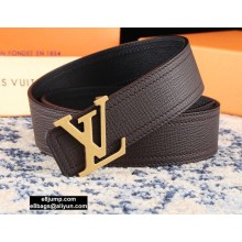 Louis Vuitton Width 4cm LV Initiales Belt LV06