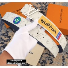 Louis Vuitton Width 4cm LV Initiales Belt LV03