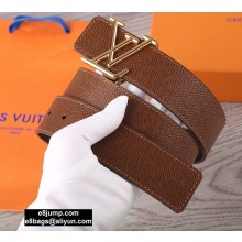 Louis Vuitton Width 4cm LV Initiales Belt LV08