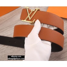 Louis Vuitton Width 4cm LV Initiales Belt LV10