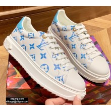 Louis Vuitton Time Out Sneakers White/Blue 2020