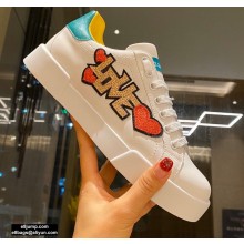 Dolce & Gabbana Leather Sneakers 10 2020