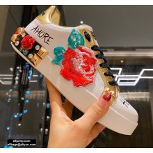 Dolce & Gabbana Leather Sneakers 31 2020