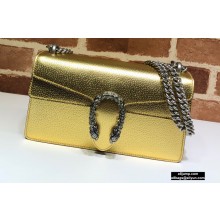 Gucci Dionysus Small Shoulder Bag 499623 Leather Gold 2020