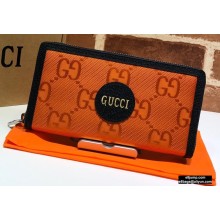 Gucci Off The Grid Zip Around Wallet 625576 Orange 2020