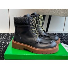 Bottega Veneta  Haddock Lace-Up Ankle Boot black/rubber 2024