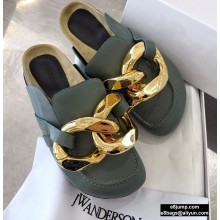 JW Anderson Chain Loafer Mules Gray
