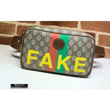 Gucci Fake/Not Print Belt Bag 602695 2020