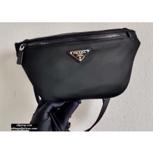Prada Re-Nylon and Saffiano Leather Belt Bag 2VL033 Black 2020