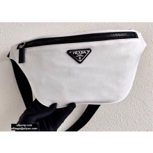 Prada Re-Nylon and Saffiano Leather Belt Bag 2VL033 White 2020