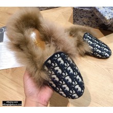 Dior Shearling Fur Slippers 06 2020