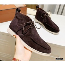 Loro Piana Walk And Walk Suede Ankle Boots 02
