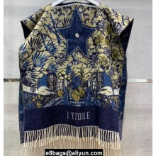 Dior Wax Tarot L'Étoile Poncho 70x150cm 2020