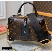 Louis Vuitton Petite Malle Souple Bag M45571 Black 2020