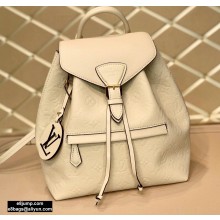 Louis Vuitton Montsouris Backpack Bag M45397 Cream 2020