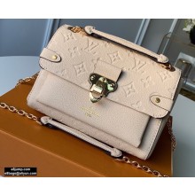Louis Vuitton Monogram Empreinte Vavin BB Bag M44553 Creme