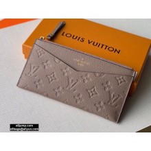 Louis Vuitton Monogram Empreinte Pochette Mélanie BB Pouch Clutch Bag M68714 Tourterelle Beige 2020