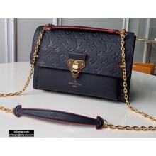 Louis Vuitton Monogram Empreinte Vavin MM Bag M43925 Marine Rouge