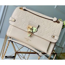 Louis Vuitton Monogram Empreinte Vavin PM Bag M44523 Creme