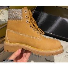 Jimmy Choo JC X TIMBERLAND/F Boots with Crystal Collar 2020