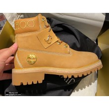 Jimmy Choo JC X TIMBERLAND/F Boots with Gold Glitter 2020