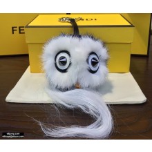 Fendi Fur Owl Bird Bag Bugs Charm 08