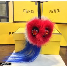 Fendi Fur Owl Bird Bag Bugs Charm 12