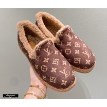 Louis Vuitton Shearling Lining Flat Loafers 01 2020