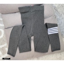 Thom Browne Pantyhose Tights Dark Gray
