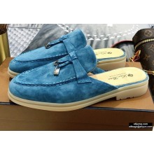 Loro Piana Suede Babouche Charms Walk Moccasin 03