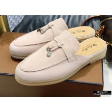 Loro Piana Suede Babouche Charms Walk Moccasin 11