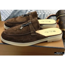 Loro Piana Suede Babouche Charms Walk Moccasin 01