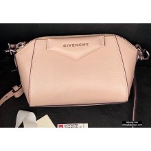 Givenchy Nano Antigona Bag in Grained Leather Nude 2020