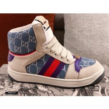 Gucci Web Screener High-top Sneakers 01 2020