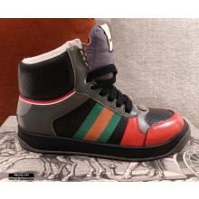 Gucci Web Screener High-top Sneakers 04 2020
