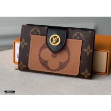 Louis Vuitton Juliette Wallet M69432 Monogram Reverse Canvas 2020