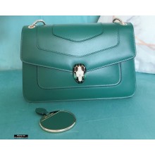 Bvlgari Serpenti Forever Crossbody Bag 25cm Green