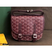 Goyard Belvedere PM Messenger Bag Burgundy