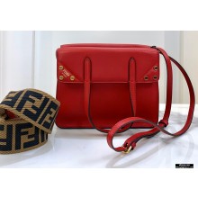 Fendi Flip Small Tote Bag Red