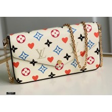 Louis Vuitton Game On Félicie Pochette Bag M80232 White 2021