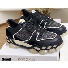 Jimmy Choo DIAMOND X TRAINER/F Low-Top Sneakers Black 2020