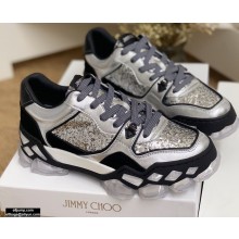 Jimmy Choo DIAMOND X TRAINER/F Low-Top Sneakers Gray 2020