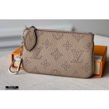 Louis Vuitton Mahina Leather Key Pouch Galet