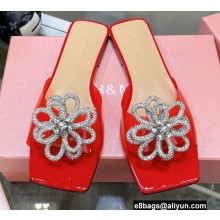 Mach & Mach Crystal Flower Slides PVC 02 2022
